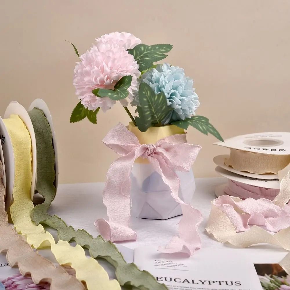 Men Accessories Bouquet - Creative 10 Yards Fishtail Yarn Ribbons
