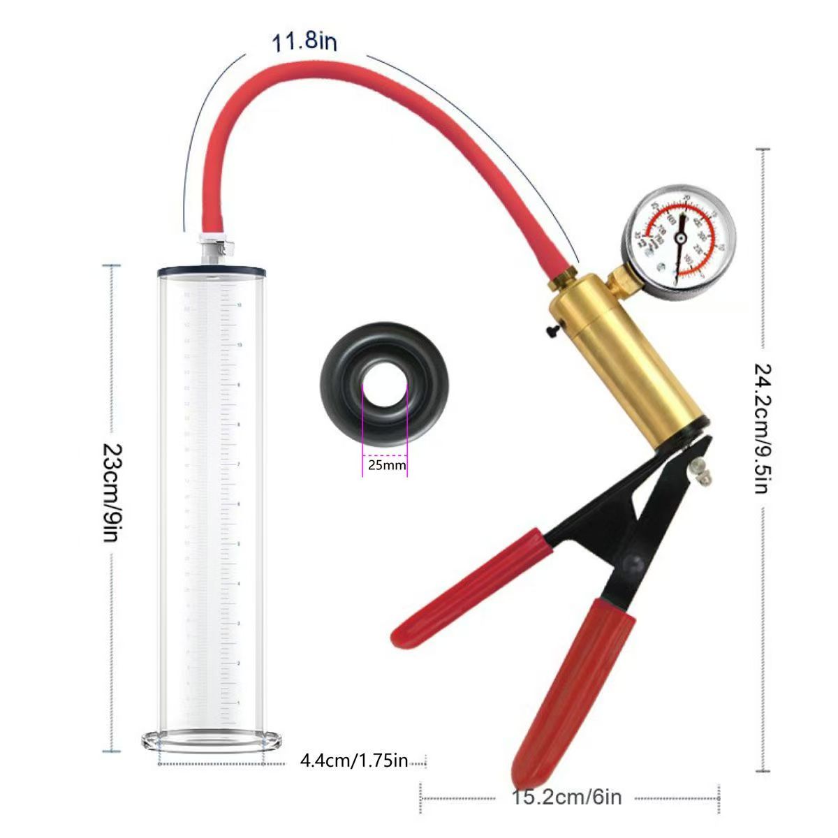 Male Penis Vacuum Pump Enlarge - đánh giá và giá Men Accessories Combo Set