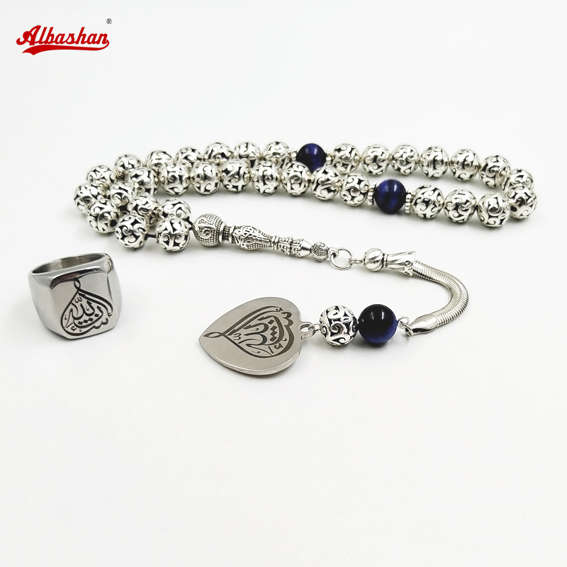 Tasbih set Metal beads blue ti - đánh giá và giá Men Accessories Hk