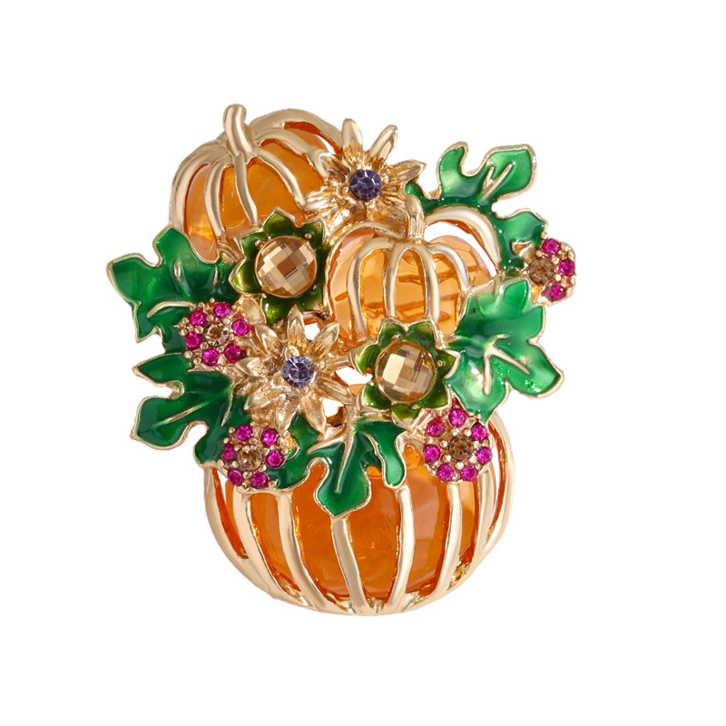 Enamel Pumpkin Flower Bouquet  - đánh giá và giá Men Accessories Bouquet