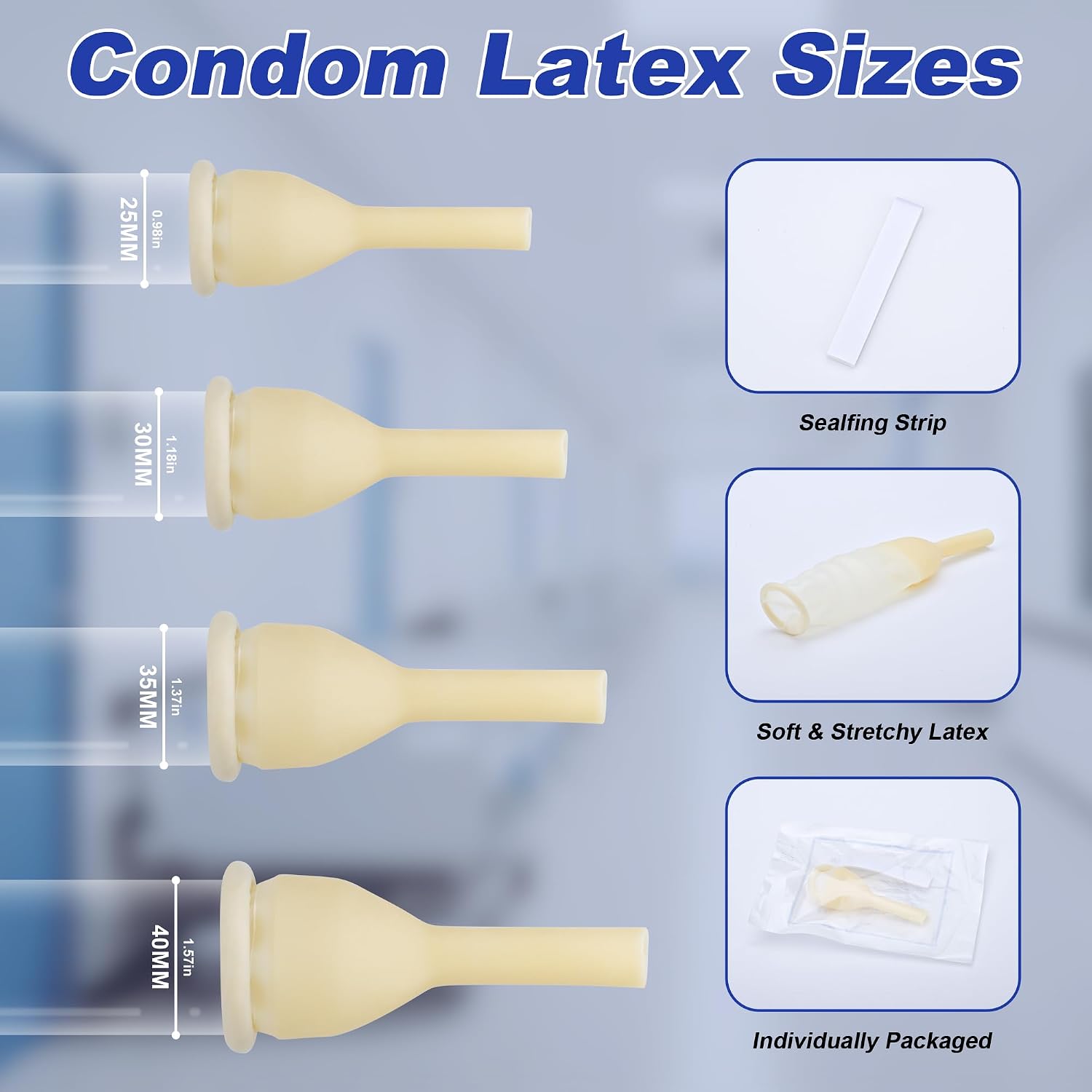 34-piece male external condom  - đánh giá và giá Men Accessories Combo Set