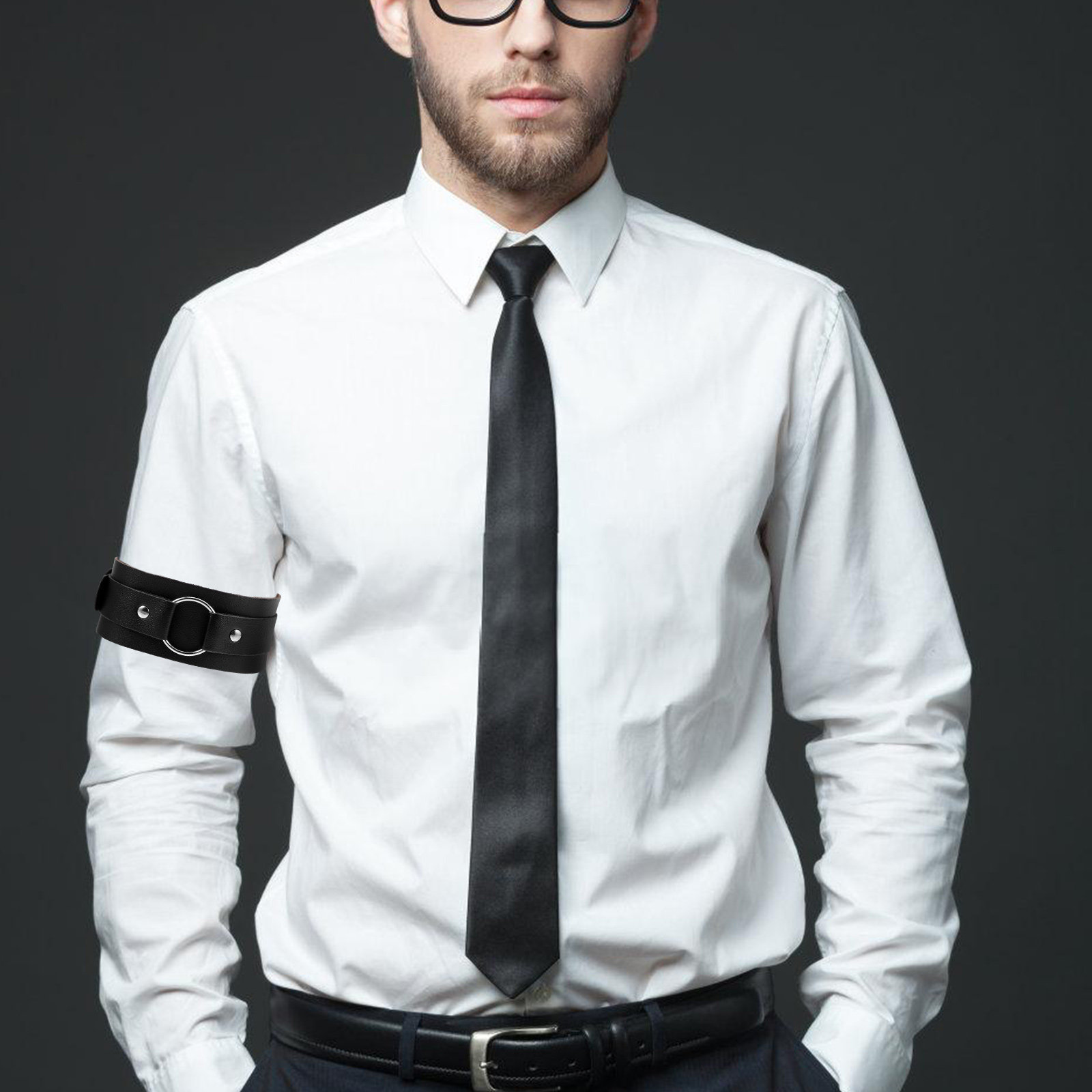 Adjustable Arm Band for Men Pu - đánh giá và giá Men Accessories Ring And Bracelet