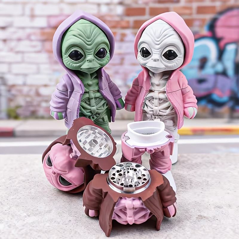 Funny Alien Herb Grinder Spice - đánh giá và giá Men Accessories For Gift