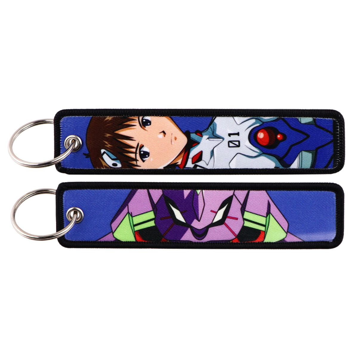Anime EVA Embroidery Key Fobs  - đánh giá và giá Men Accessories Gift Set