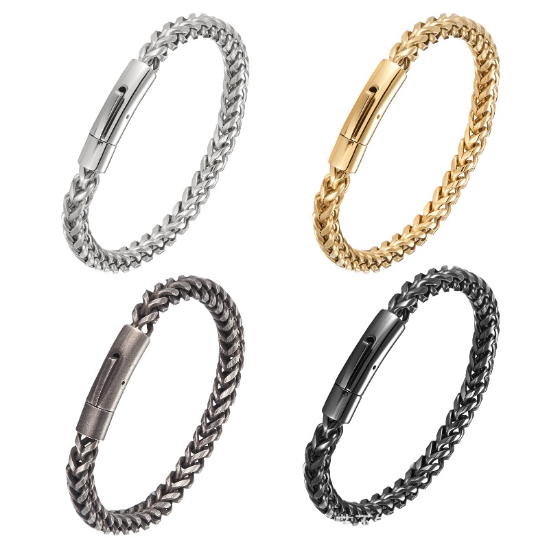 Men's Titanium Steel Niche hig - đánh giá và giá Men Accessories Ring And Bracelet