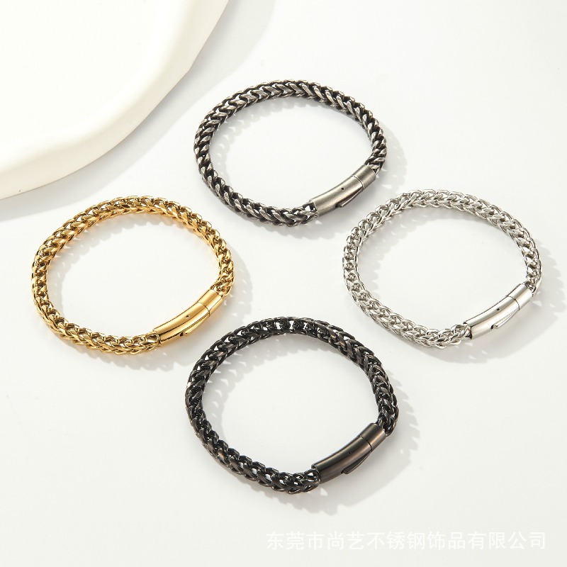 Men's Titanium Steel Niche hig - đánh giá và giá Men Accessories Ring And Bracelet