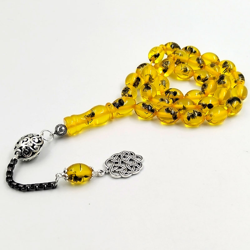 Tasbih men Yellow resin Real i - đánh giá và giá Men Accessories Hk